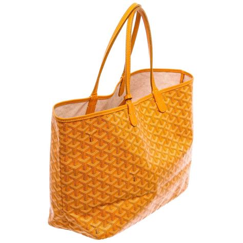 yellow goyard bag price